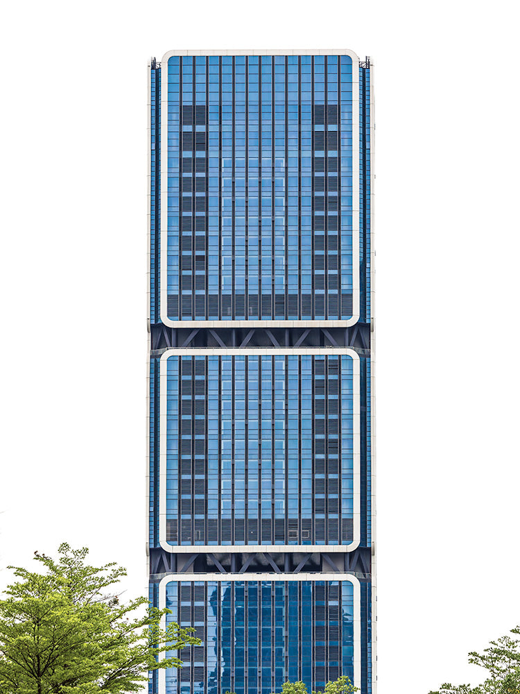 Blue, No Face. Shenzhen, China 2025.