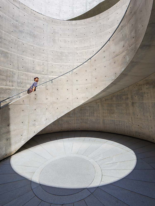 Staircase, Hyogo Prefectural Museum of Art. Kobe 2024.