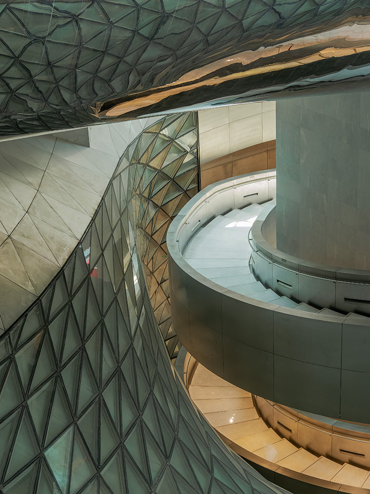 Staircase, Museum of Contemporary Art and Planning Exhibition (MOCAPE). Shenzhen, China 2025.