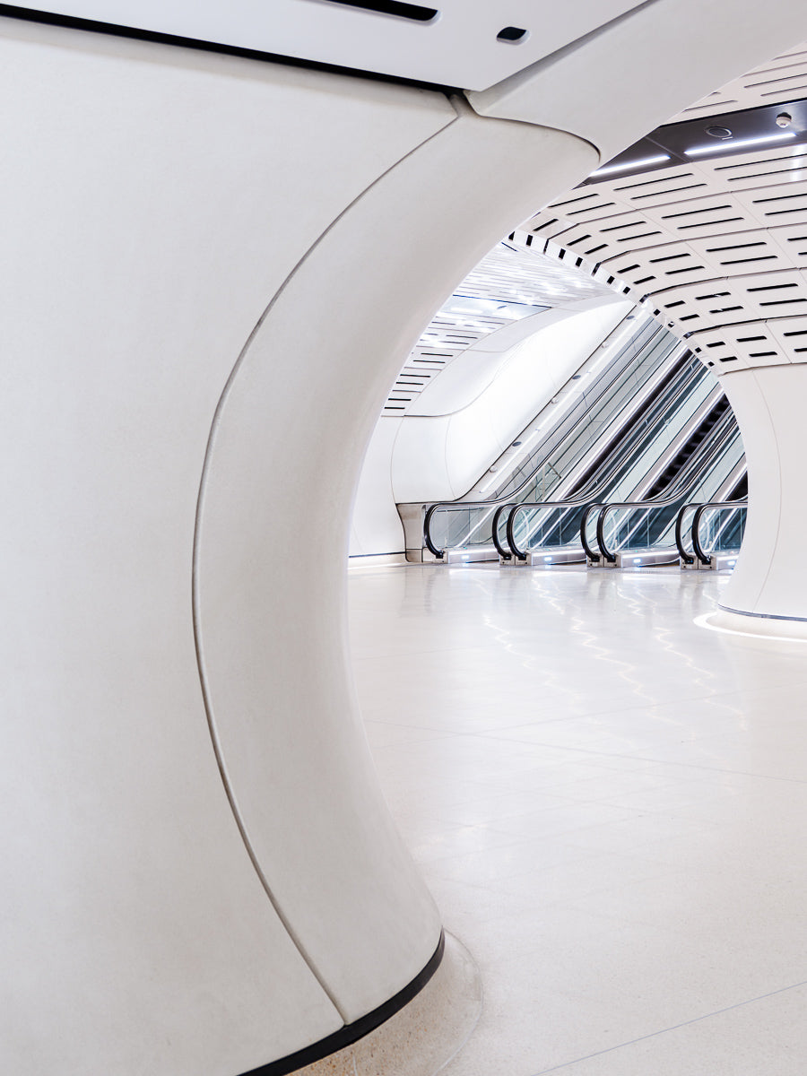 Miller Street South Escalators. Sydney, Australia 2024.