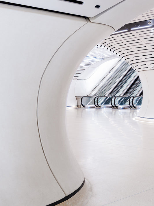 Miller Street South Escalators. Sydney, Australia 2024.