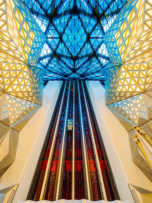 Lobby, Morpheus Hotel. Macau 2025.