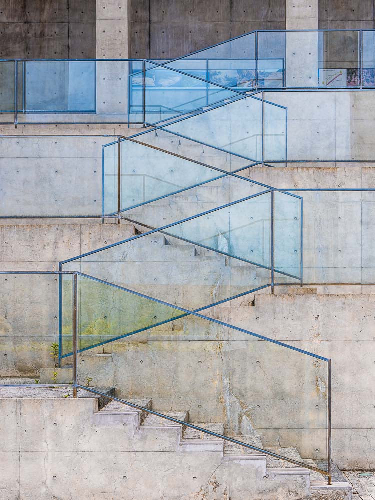 Stair Detail, Hyakudanen Garden. Yumebutai Awaji, Awaji Island 2024.
